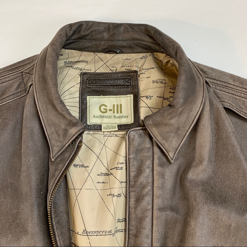 Vintage Leather (Indiana Jones looking) Bomber Jacket